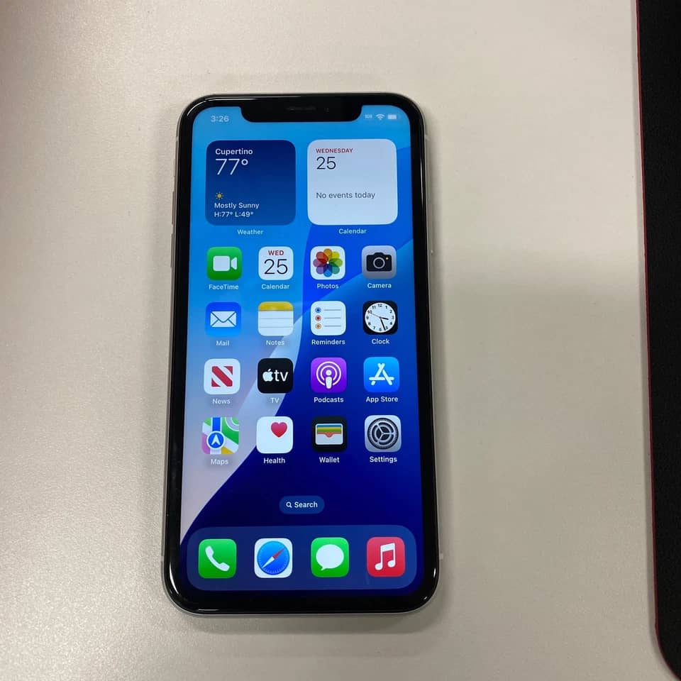 Apple iPhone XR Cell Phones Black AT&T 128GB Open-Box Excellent