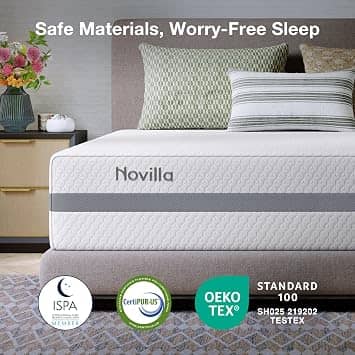 Novilla NAMMV24 Mattresses New Twin 6"