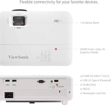ViewSonic PX701-4K Projectors New