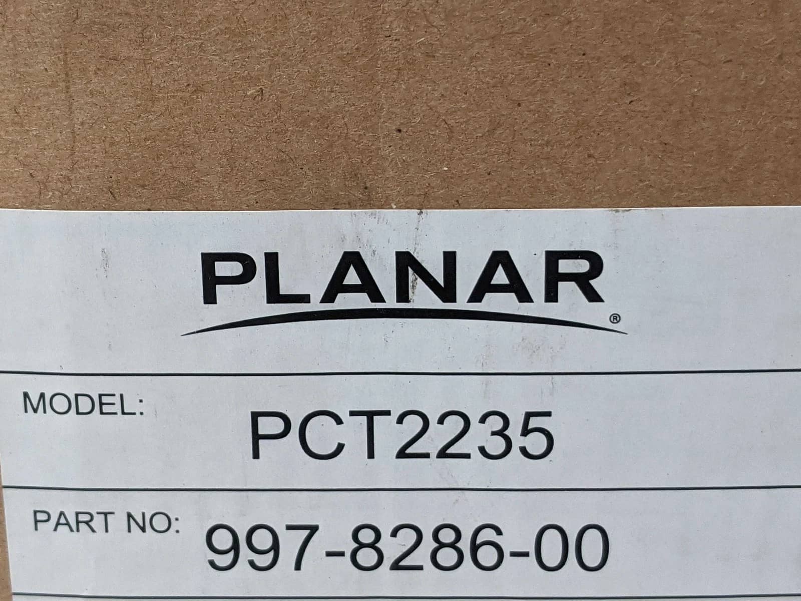 Planar PCT2235 Monitors New