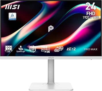 MSI PRO MAX 241PHW E14 Monitors New