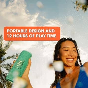 JBL Flip 6 Portable Bluetooth Speakers Gray New