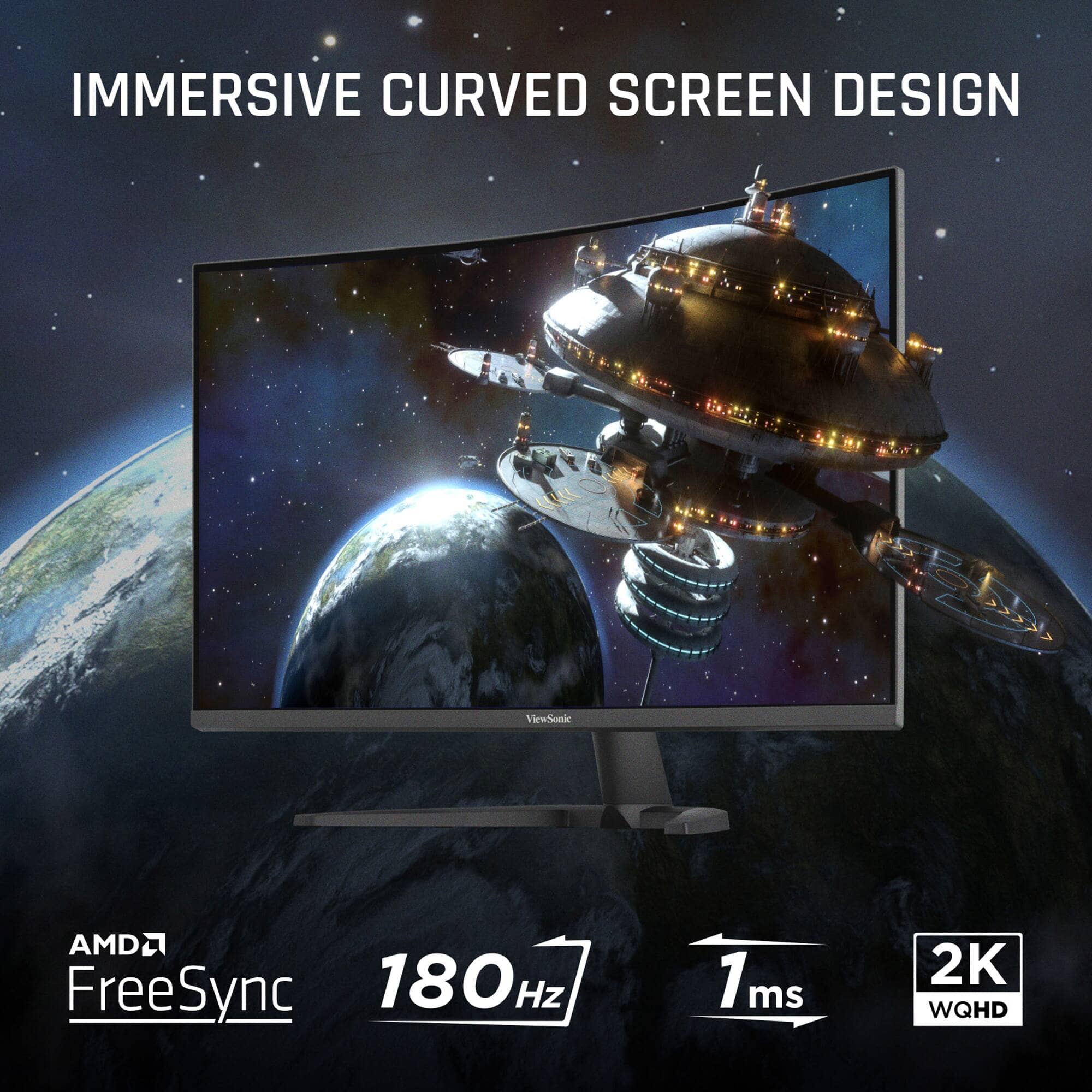ViewSonic VX3228C-2K Monitors New