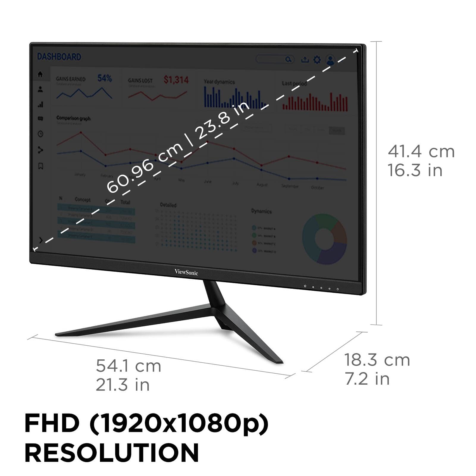 ViewSonic VX2428A Monitors New
