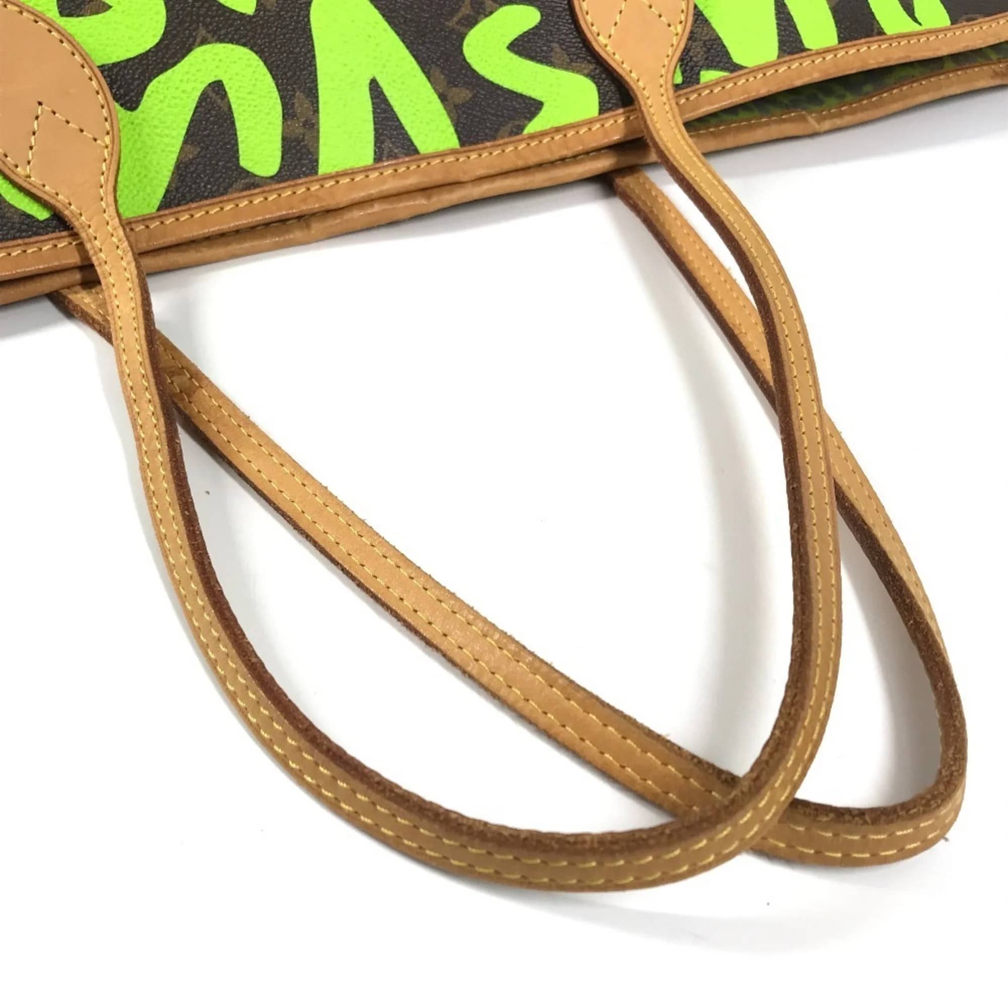 Louis Vuitton Neverfull Women's bags GM Green Monogram Canvas Used - Good