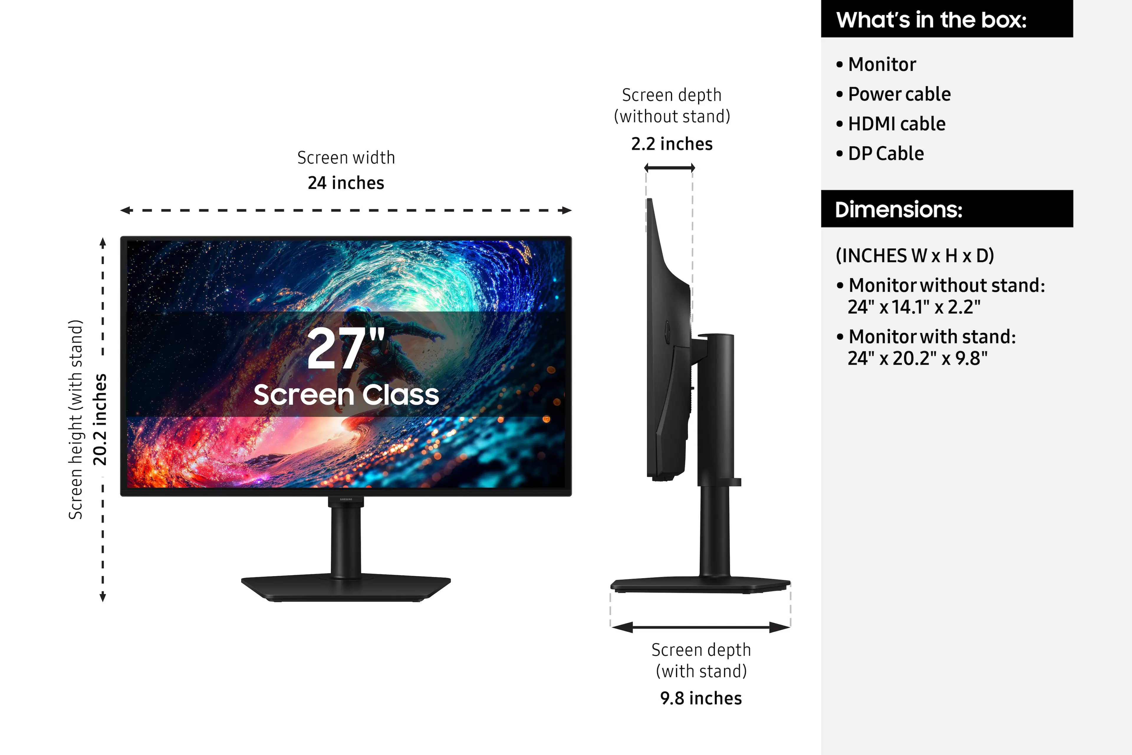 Samsung LS27HG612S Monitors New