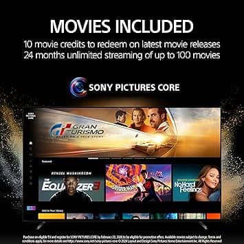 Sony BRAVIA 8 II K-XR80M2 TVs 55 inch New