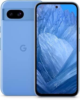 Google Pixel 8a Cell Phones Black AT&T 128GB Refurbished - Good