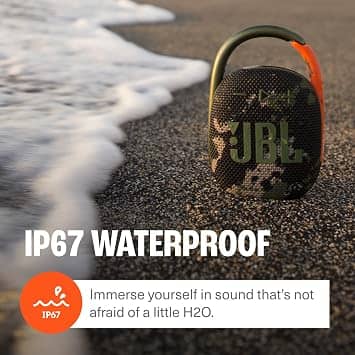 JBL Clip 4 Portable Bluetooth Speakers Pink New