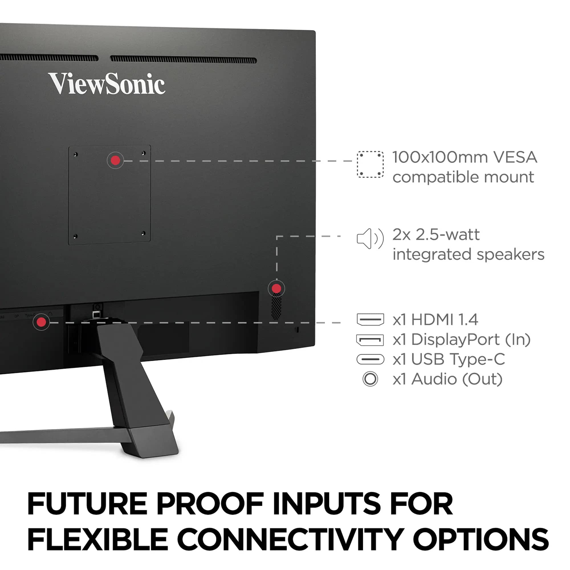 ViewSonic VX3267U-2K Monitors New