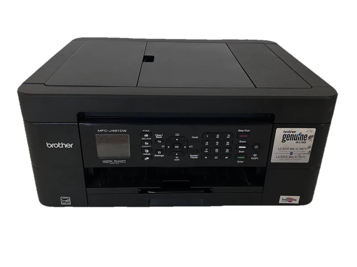 Brother MFCJ491DW Printers Black Open-Box Excellent