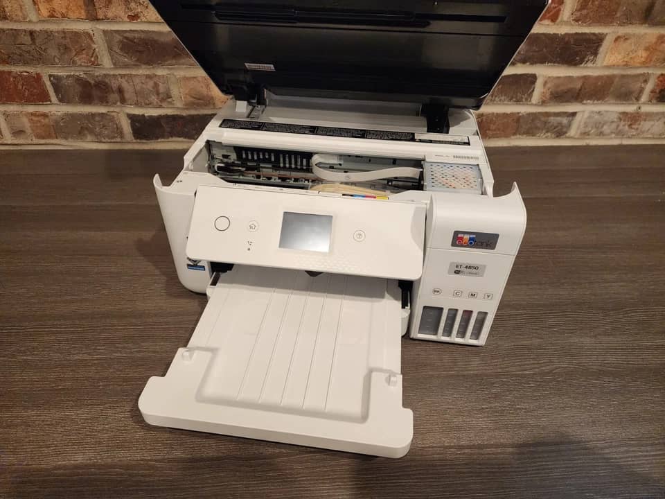 Epson EcoTank ET-4850 Printers Black Refurbished - Excellent