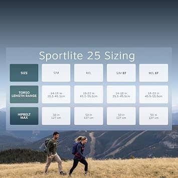 Osprey Sportlite Women's bags Charcoal 25L M/L Used - Like New