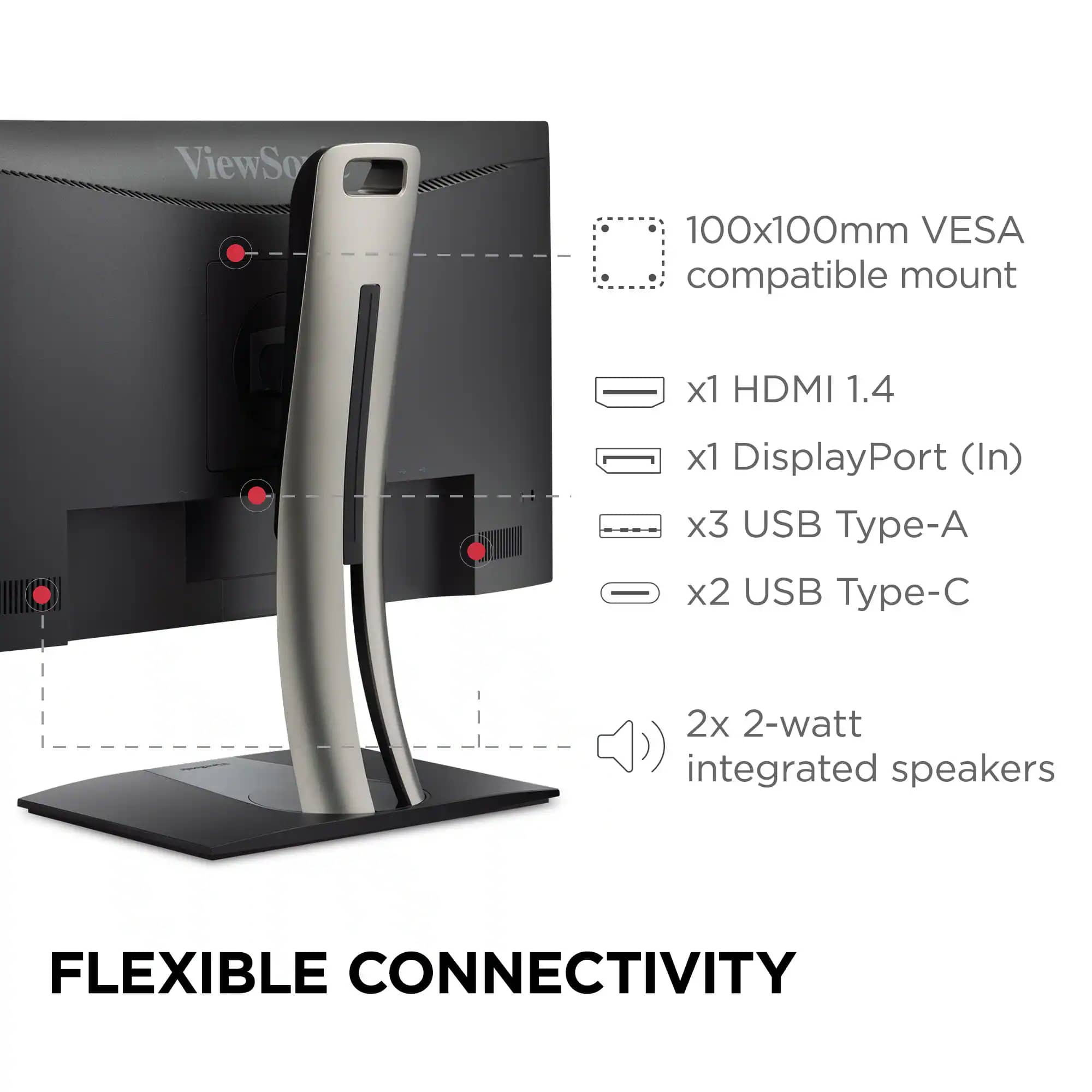 ViewSonic VP2456A Monitors New