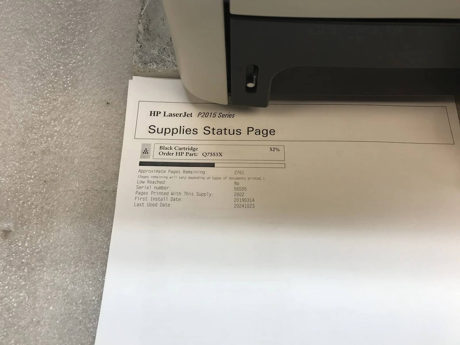 HP LaserJet P2015dn Printers Refurbished - Excellent