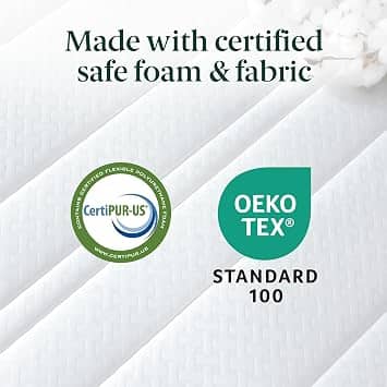 Zinus Foam and Spring Mattress Mattresses New Twin 6"