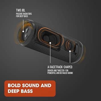 JBL Flip 6 Portable Bluetooth Speakers Gray New