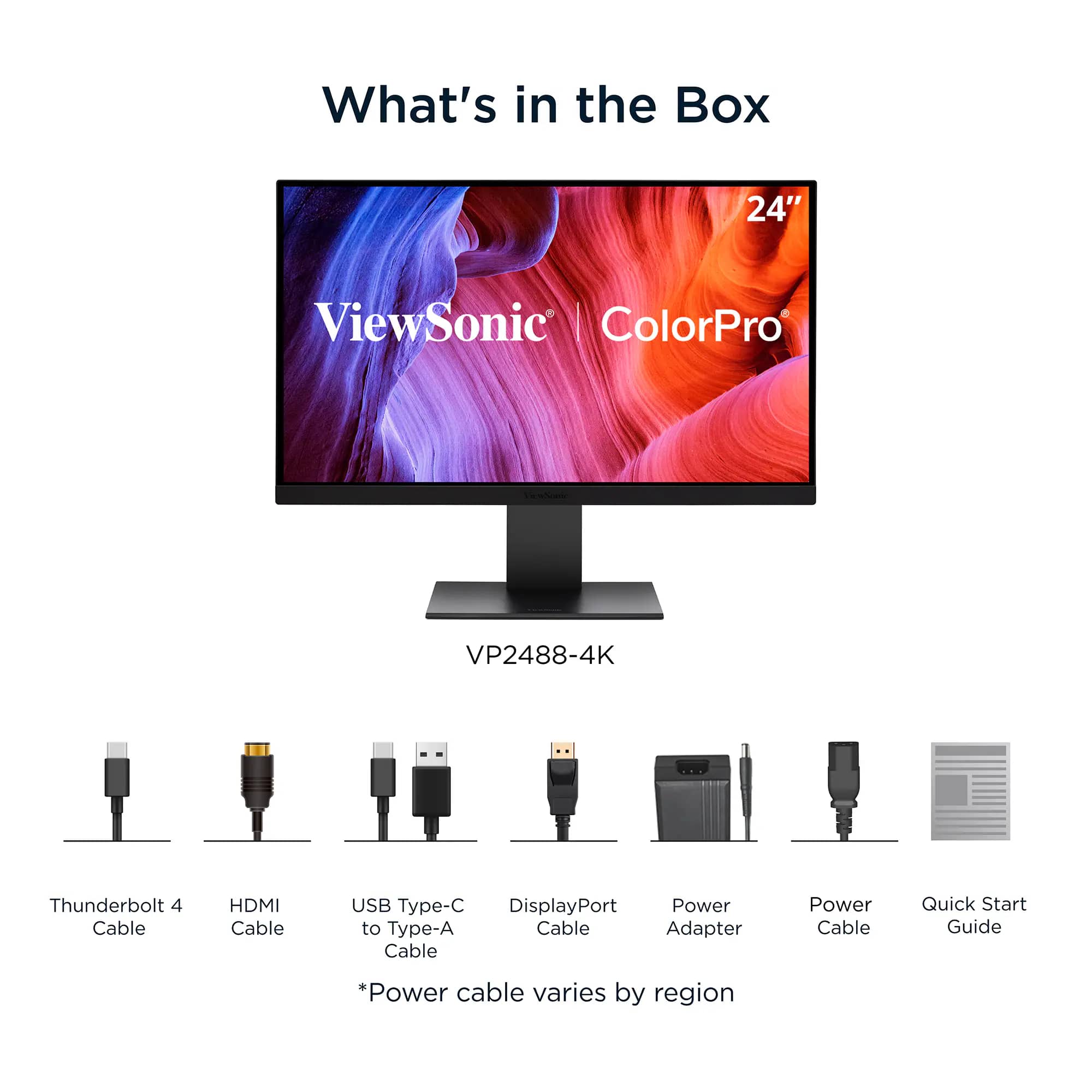 ViewSonic VP2488-4K Monitors New