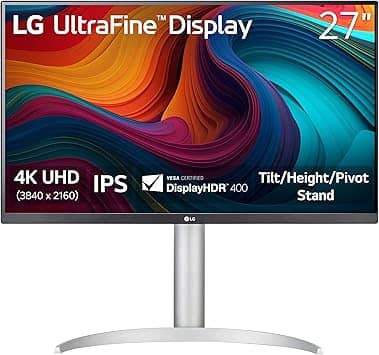 LG 27UP650K-W Monitors New