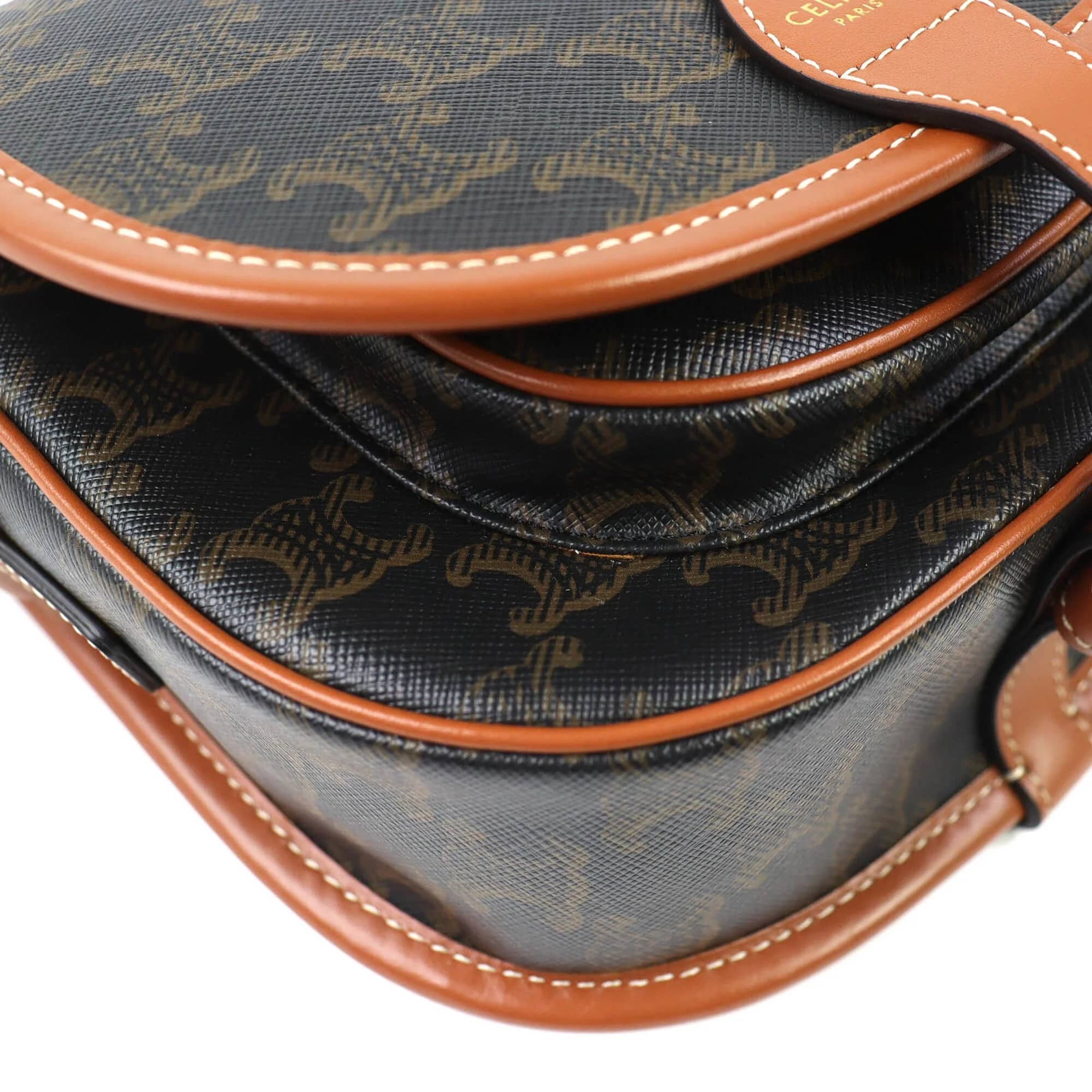 Celine Triomphe Women's bags Teen Black New