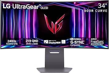 LG 34GS95QE-B Monitors New