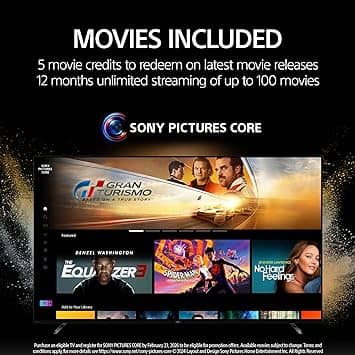 Sony BRAVIA 7 K-XR70 TVs 65 inch New
