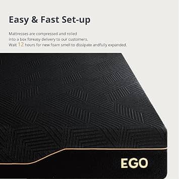 MLILY EGO BLCK 14Q Mattresses New Queen 14"
