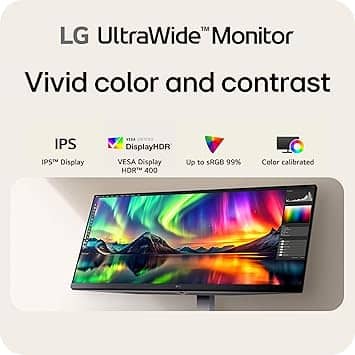 LG 34U530A-W Monitors New