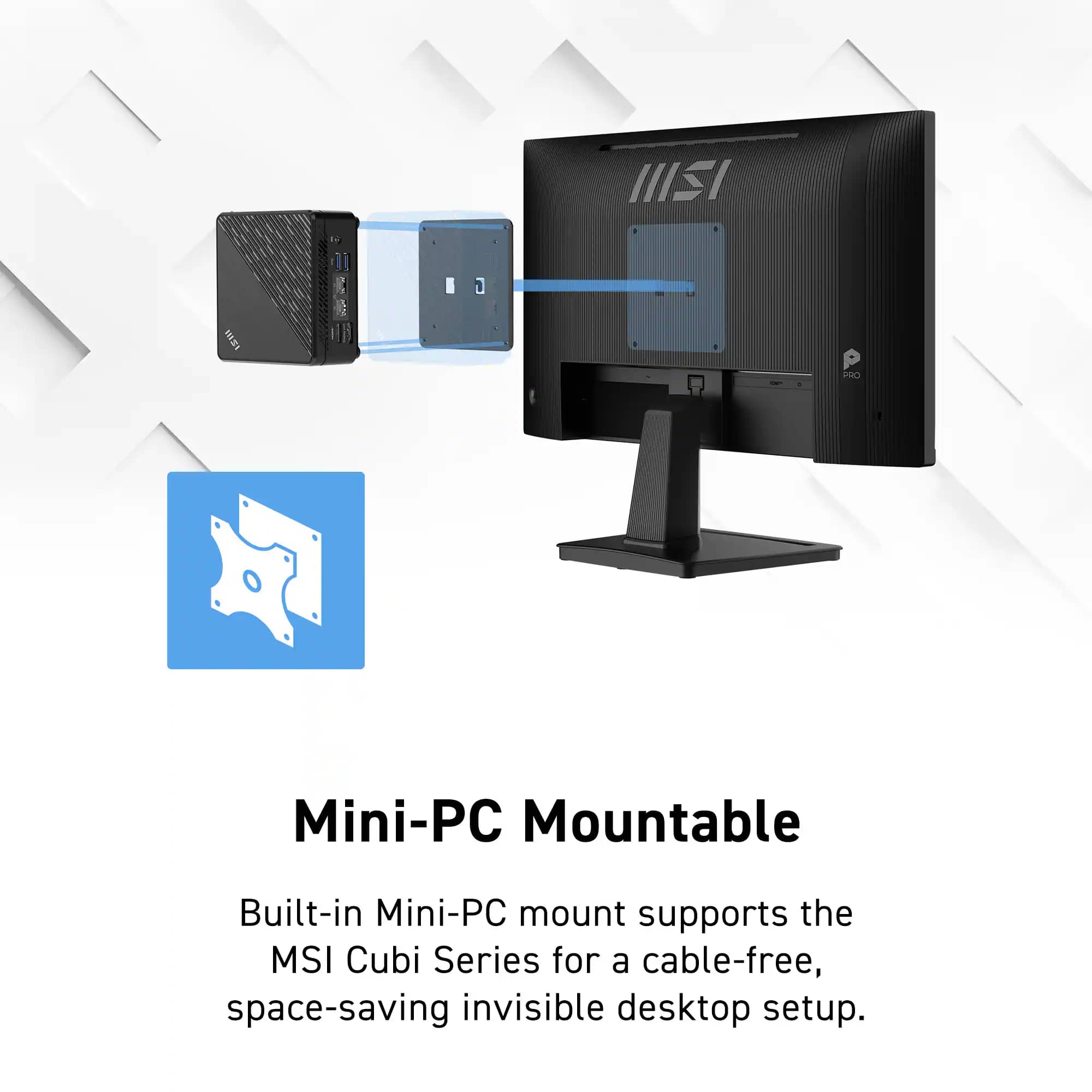 MSI PRO MP225 E12VL Monitors New