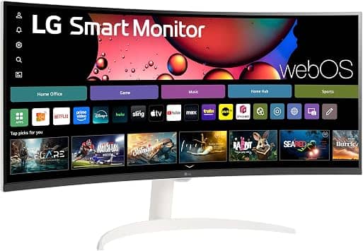 LG 34SR60QC-W Monitors New