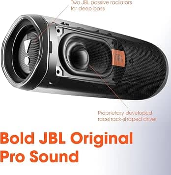 JBL Flip 5 Portable Bluetooth Speakers Black New