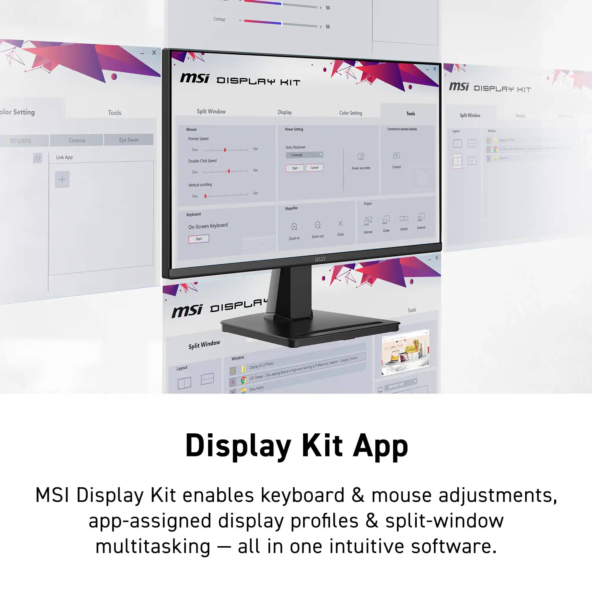 MSI PRO MP225 E12VL Monitors New
