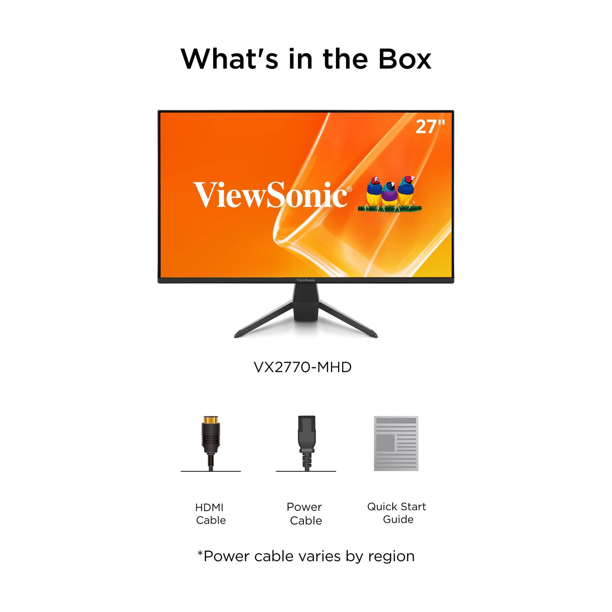 ViewSonic VX2770-MHD Monitors New