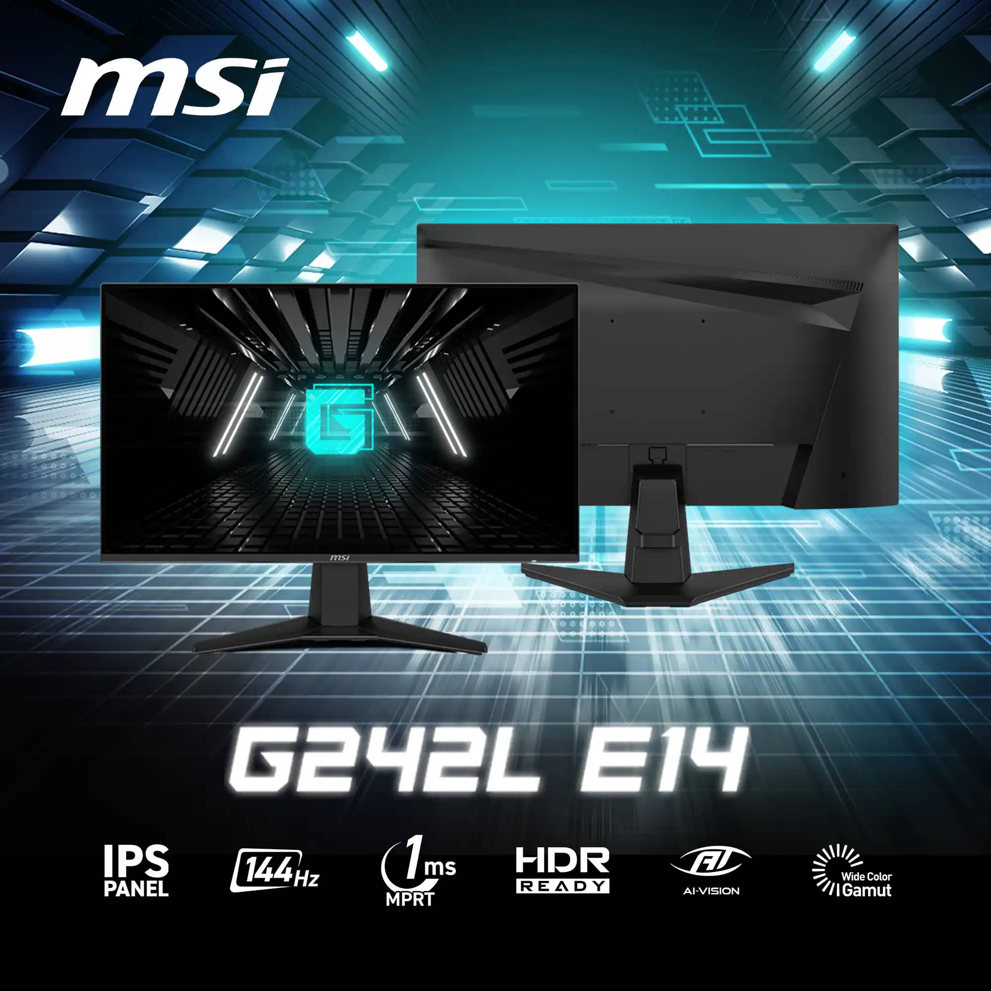 MSI G242L E14 Monitors New
