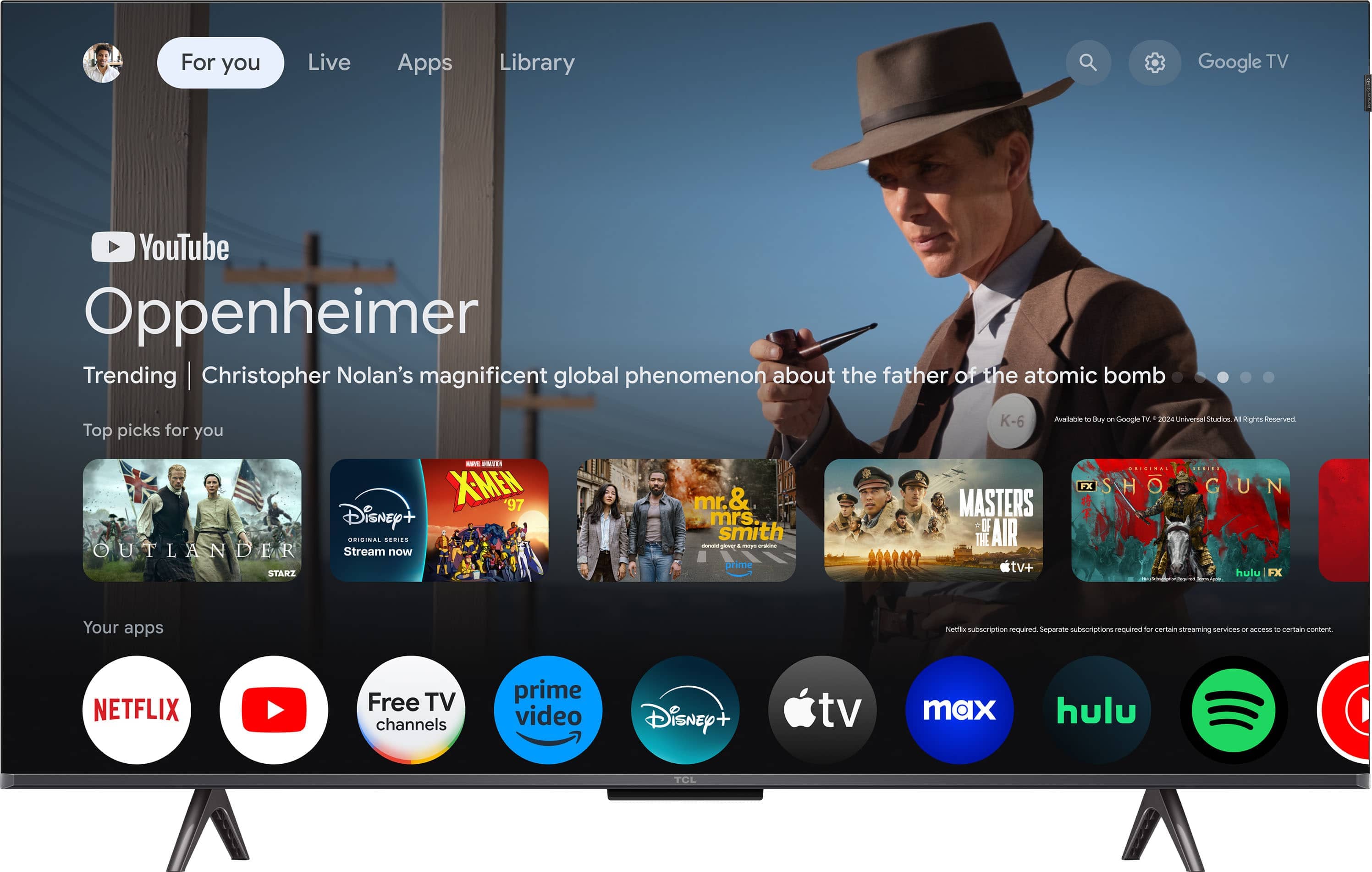 TCL Q651G TVs 43 inch New