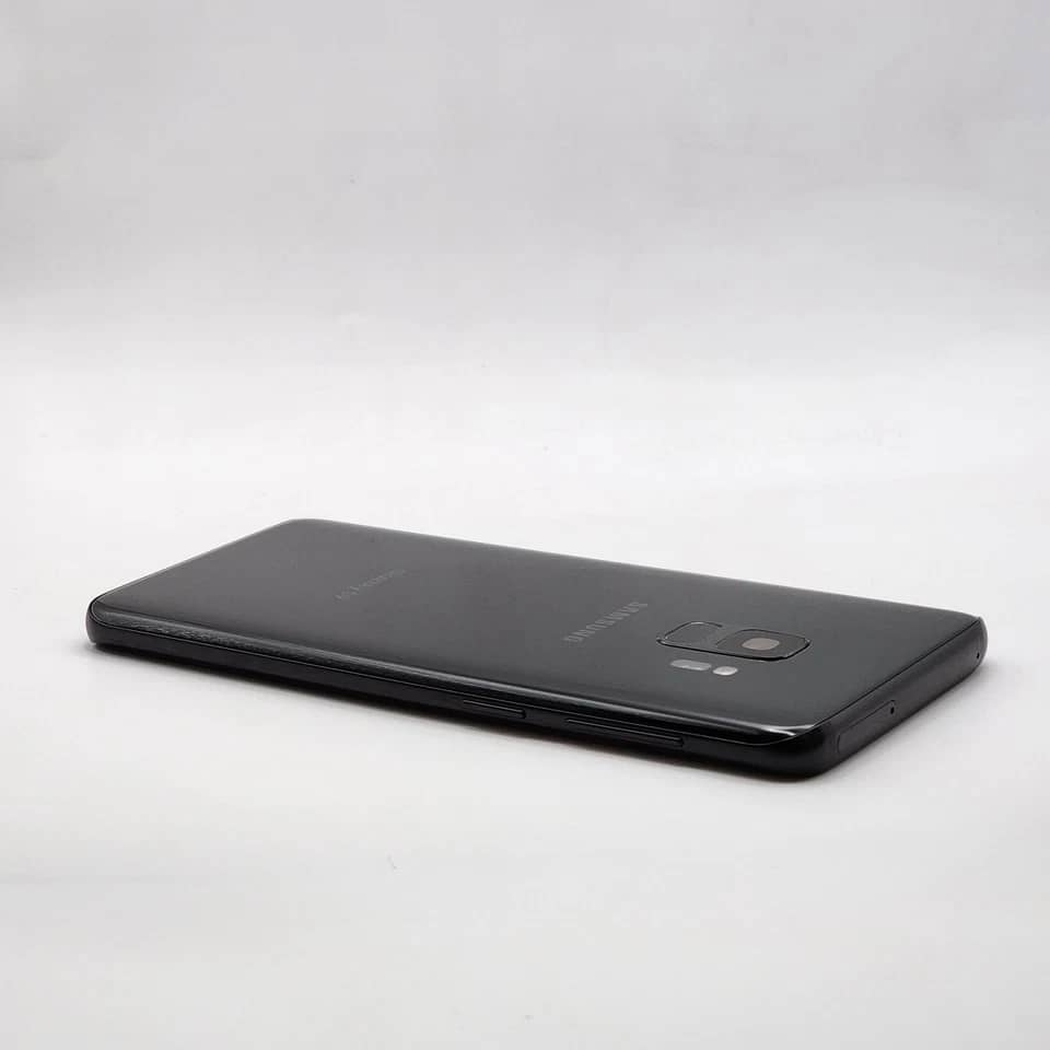 Samsung Galaxy S9 Cell Phones Black AT&T 64GB Refurbished - Acceptable