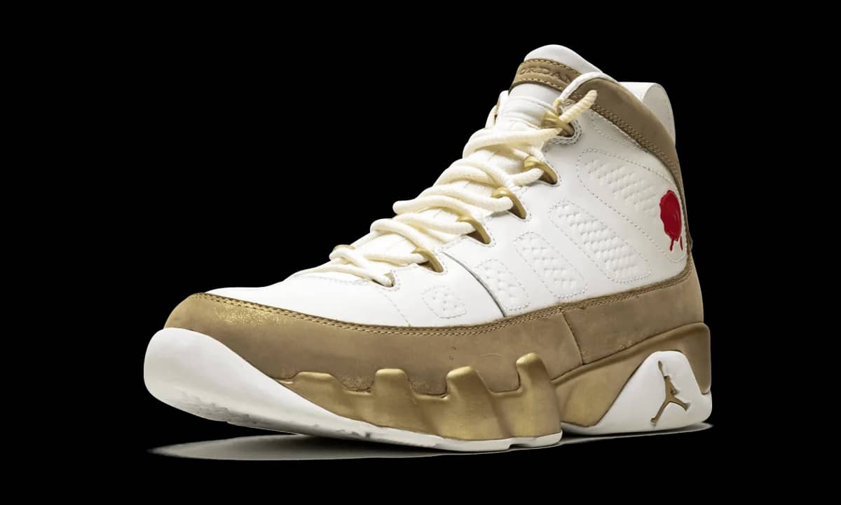 Jordan Air Jordan 9 Retro Sneaker Gray 1.5 New