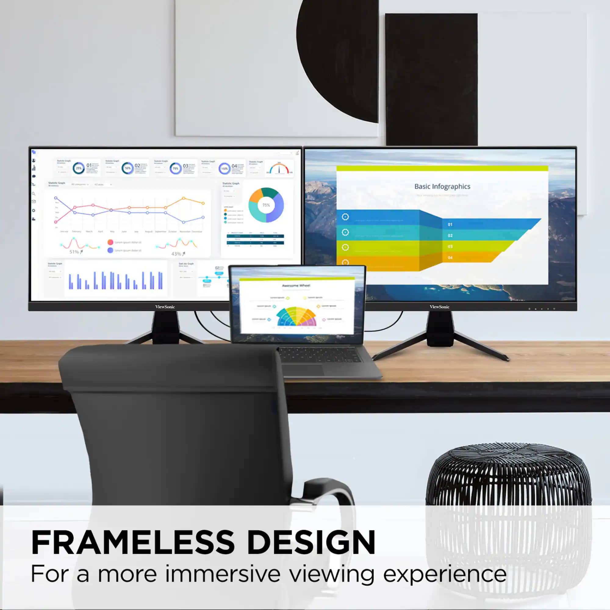 ViewSonic VX2467U Monitors New