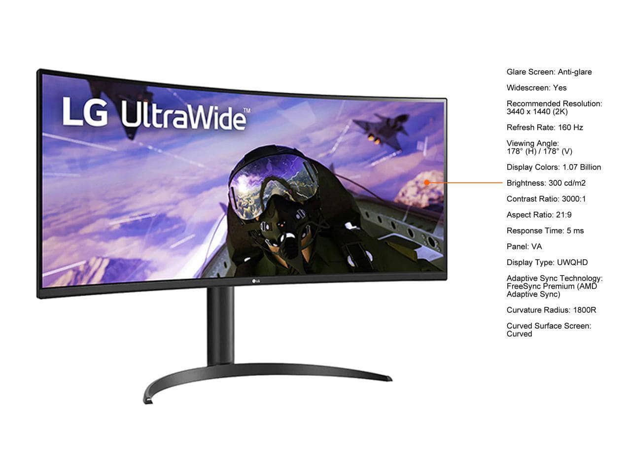 LG 34BP65C-B Monitors New