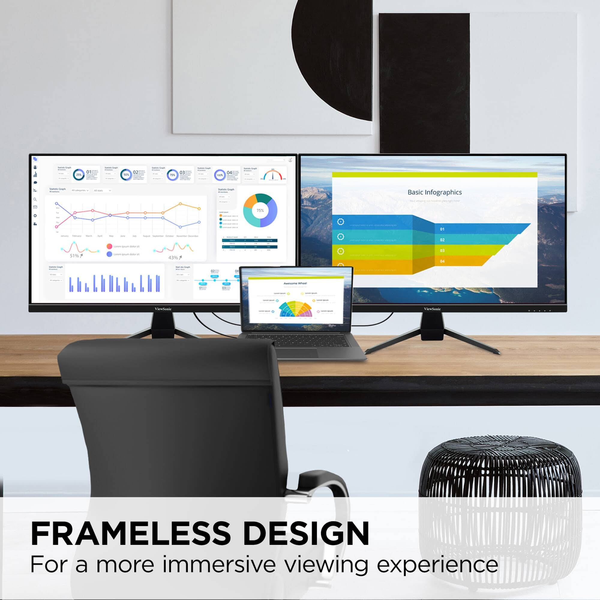ViewSonic VX2767U-2K Monitors New