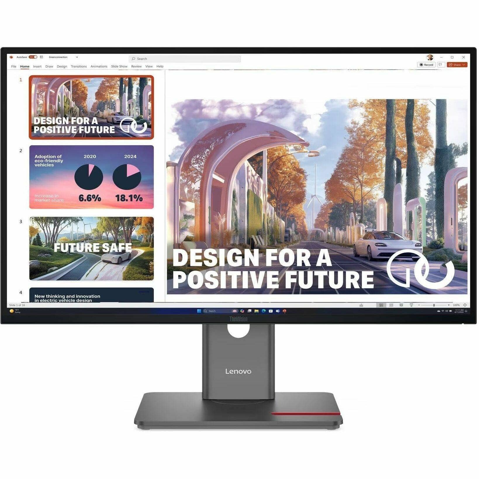 Lenovo P27QD-40 Monitors New