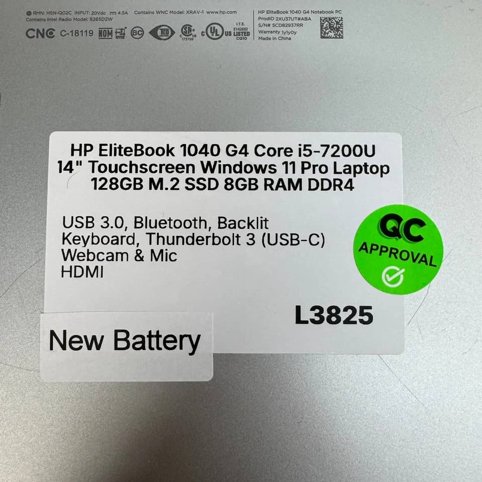 HP EliteBook 1040 G4 Computers 512GB 16GB Used - Good