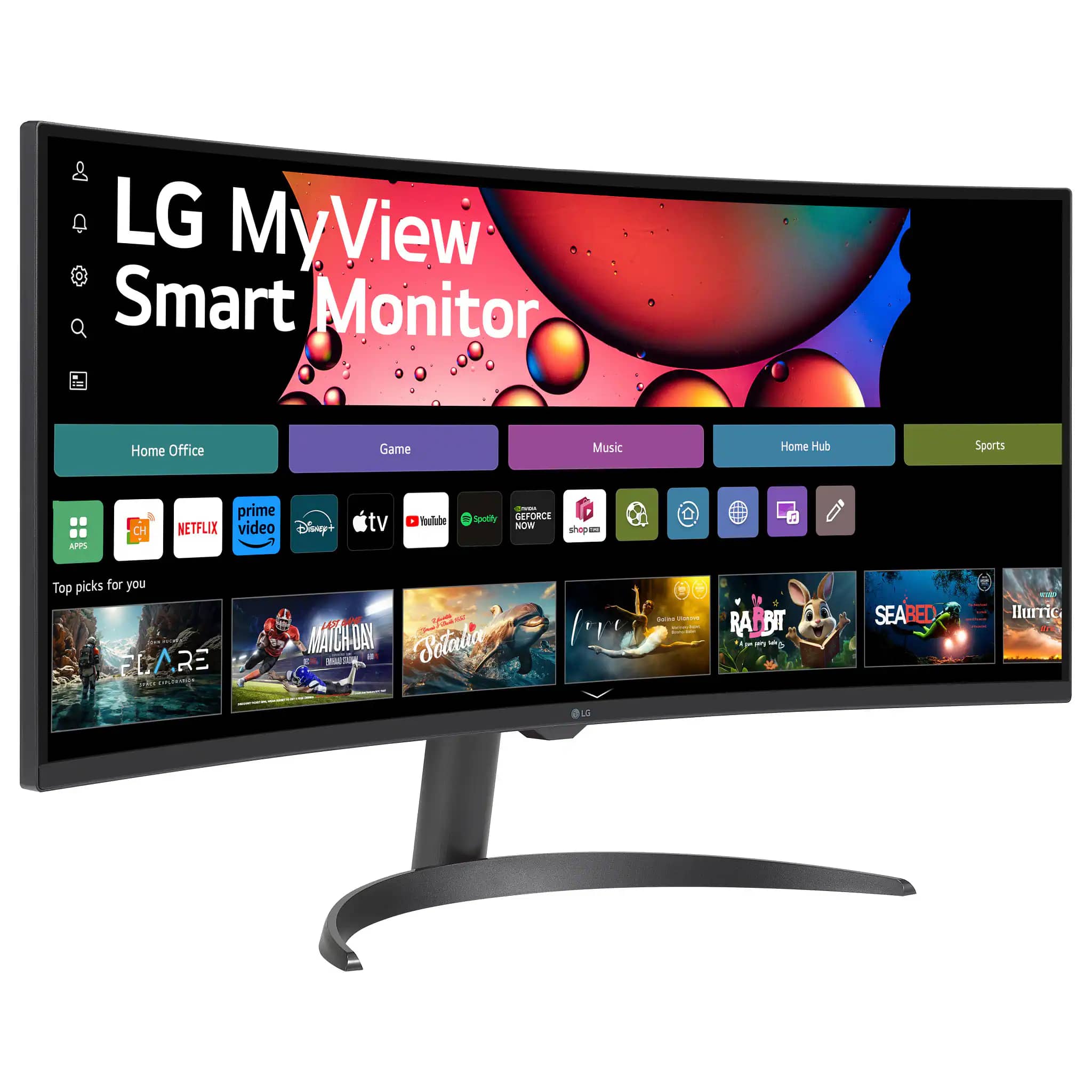 LG 34SR60QC-B Monitors New