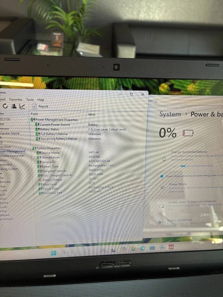 ASUS Vivobook X501A Computers 320GB 4GB For parts or not working