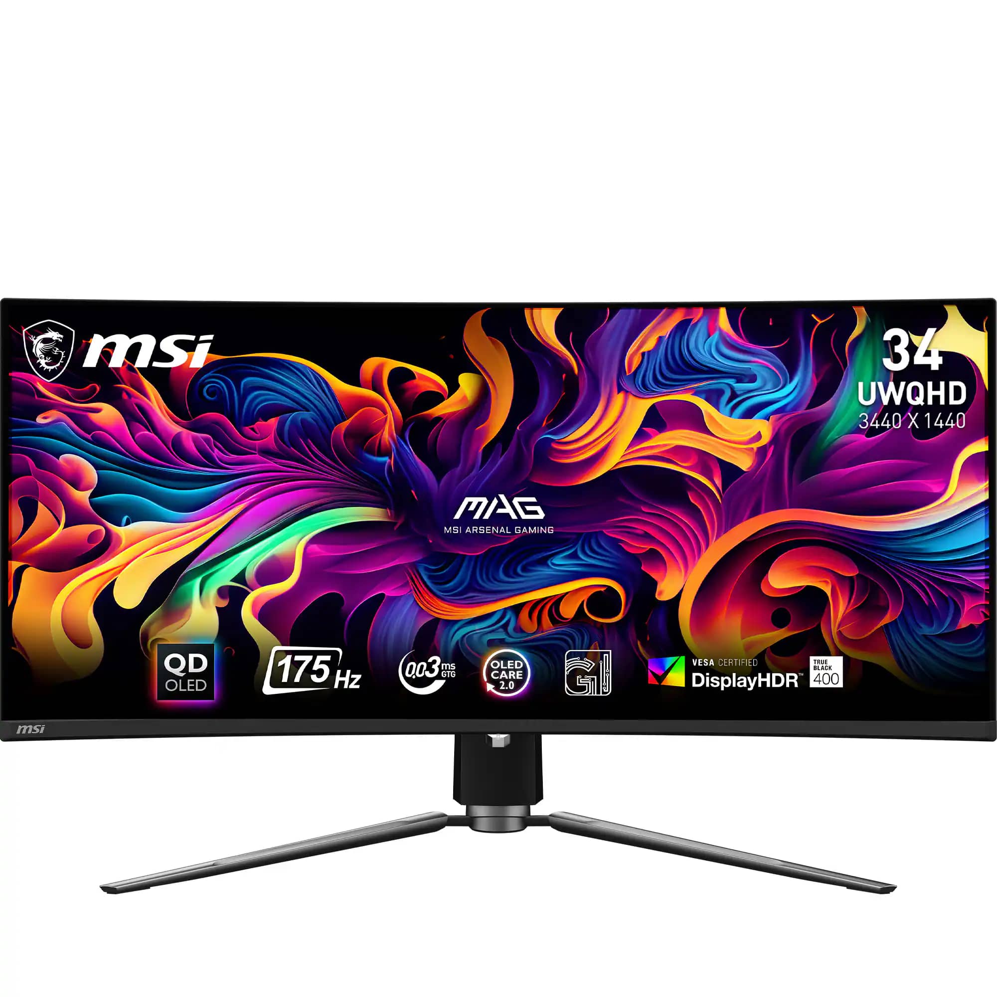 MSI MAG 341CQP QD-OLED Monitors New