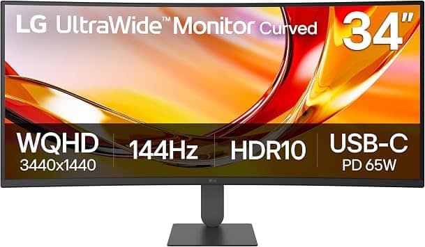 LG 34U640B-B Monitors New