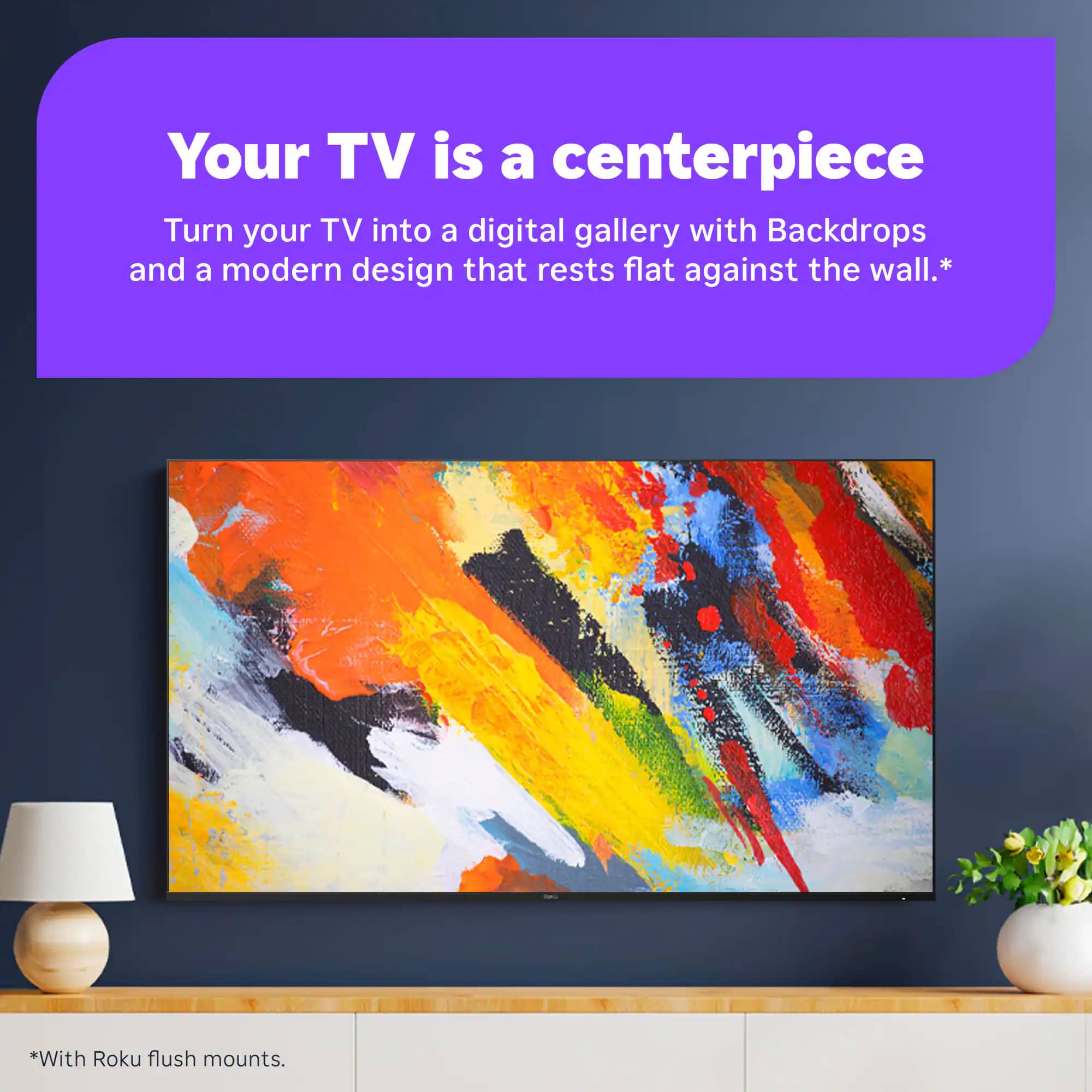 Roku R8C5 TVs 65 inch New