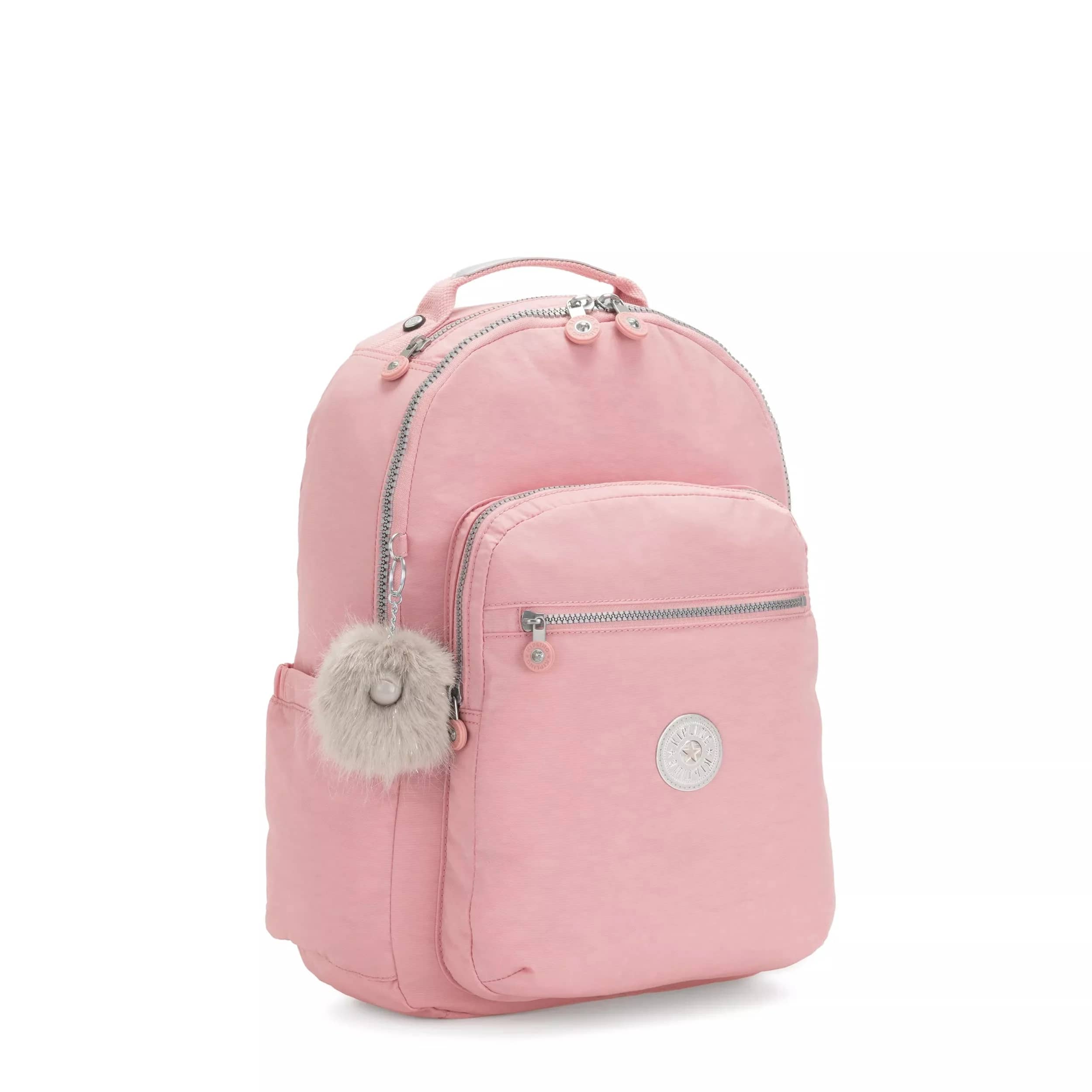 Kipling Seoul Backpack Women's bags Black Large New Nylon