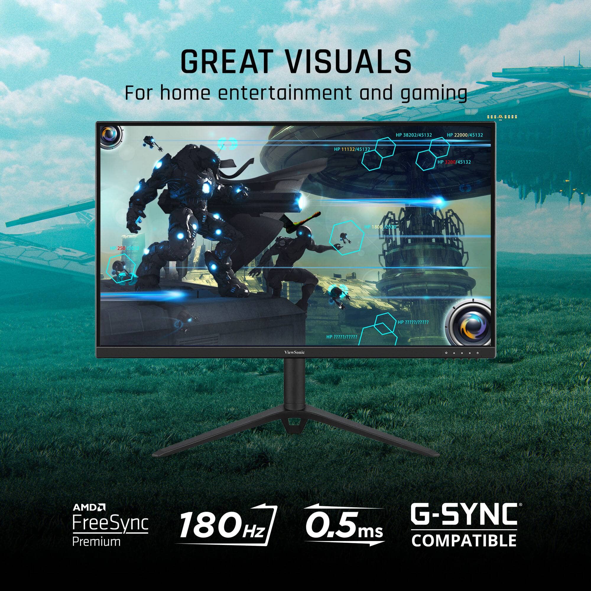ViewSonic VX2728J-2K Monitors New