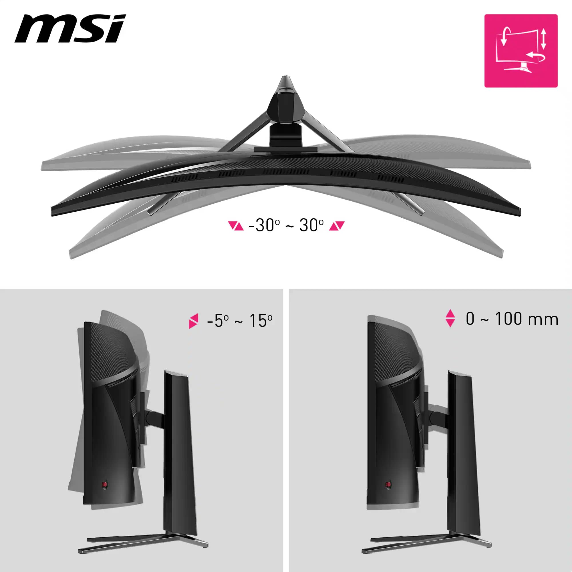 MSI MPG 346CQRF X24 Monitors New